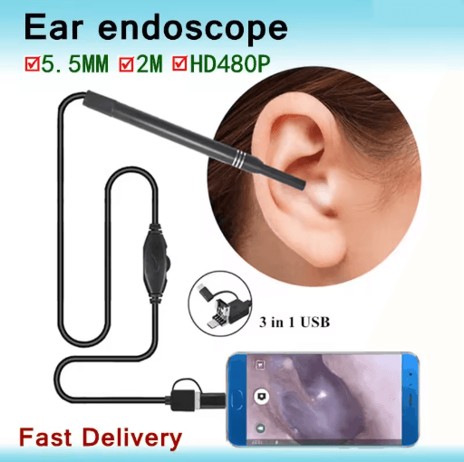 USB HD Visual Ear Cleaner Camera intelligent Earwax Removal Tool