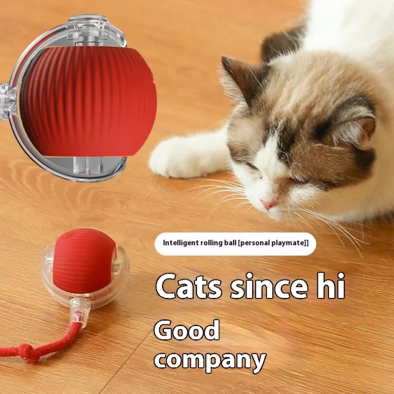 Rechargeable Smart Interactive Cat Ball Toy