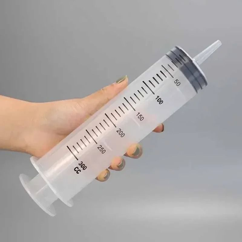 Large Capacity Reusable Syringe Oil Pump with Hose