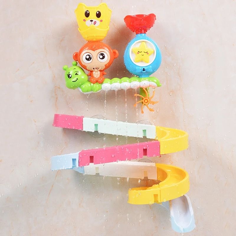 Baby Monkey Shower Bath Toy Sprinkler Educational Water Play Toy