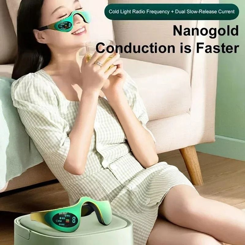EMS Eye Massager for Dark Circles and Fatigue Relief