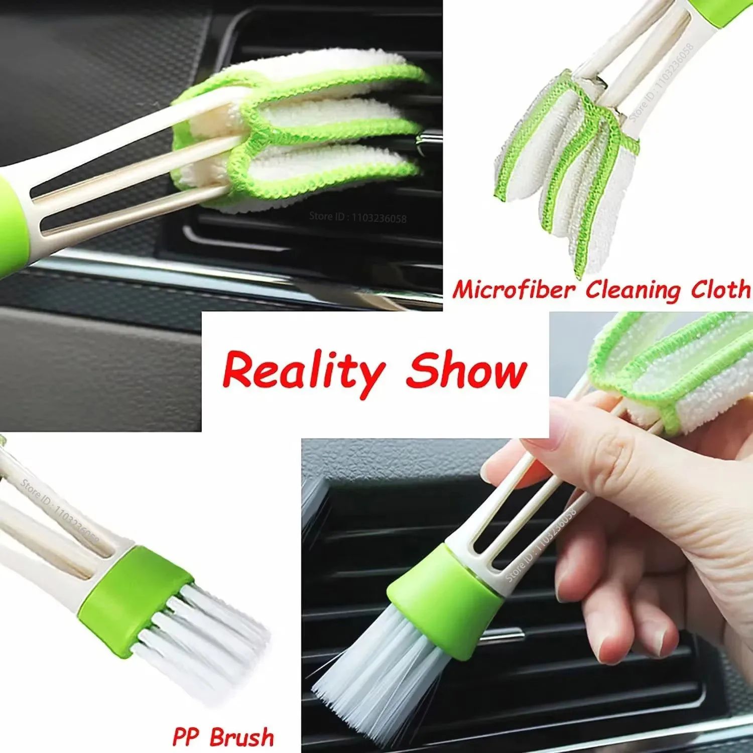 Car Detailing Drill Brush Cleaning Kit