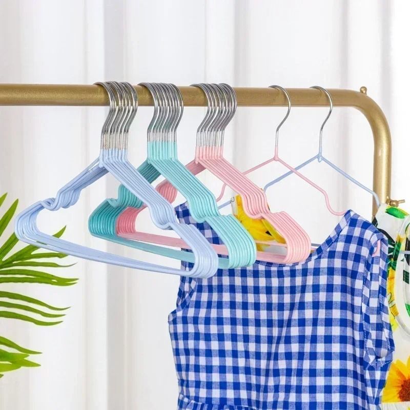Non-Slip PVC Coated Childrens Metal Hanger