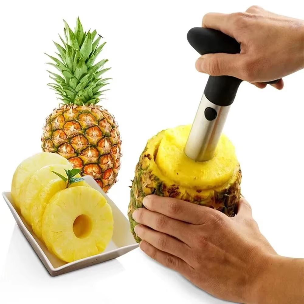 Stainless Steel Pineapple Peeler Corer Slicer Kitchen Gadget