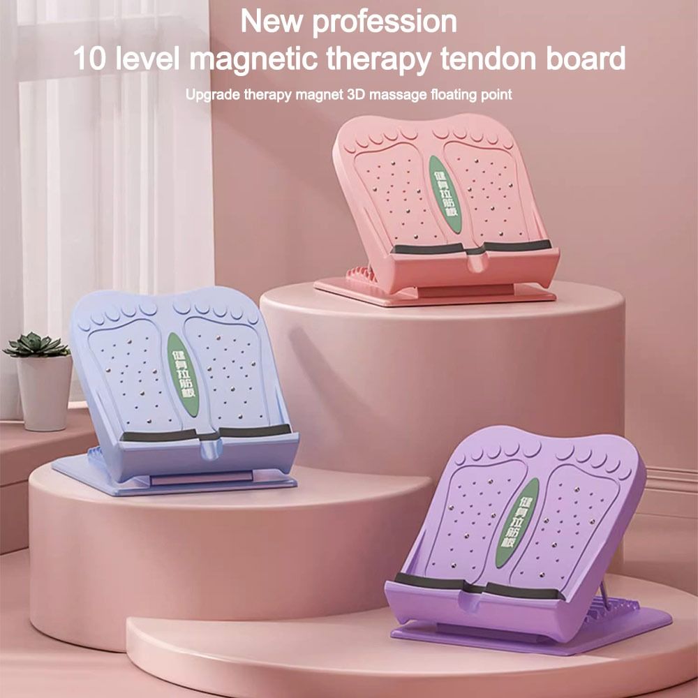 Magnet Stretching Board Sports, Calf Stretching Board, Adjustable Straight Leg Incline Board Leg