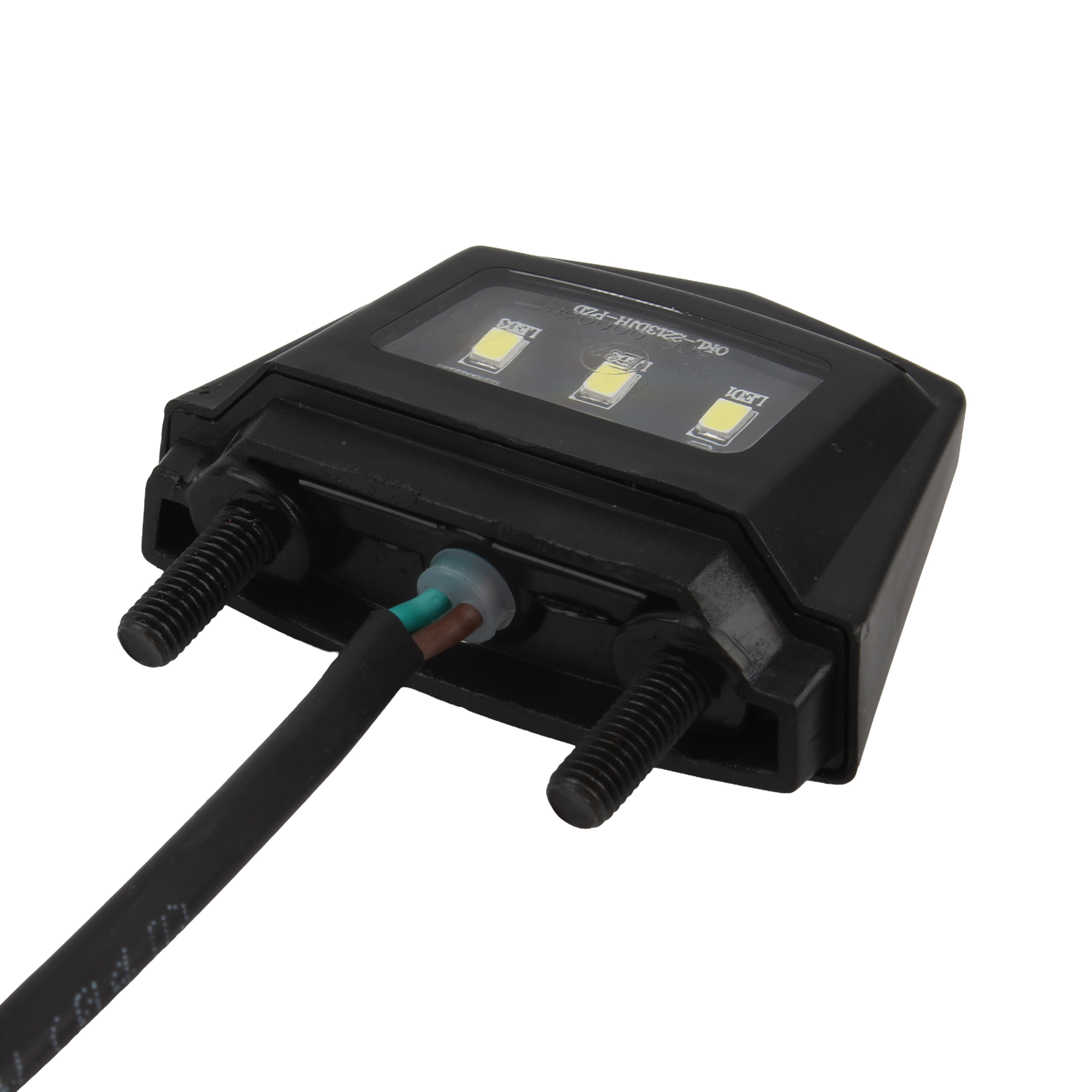 Waterproof Motorcycle Plate Light LED Backlight