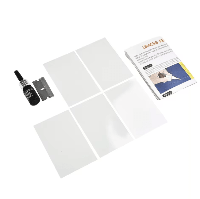 ClearSeal Windshield Glass Repair Resin Kit Auto Crack Fix Tool