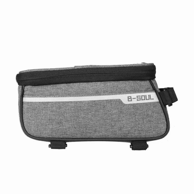 Waterproof Bicycle Front Frame Bag with Touch Screen Phone Pouch