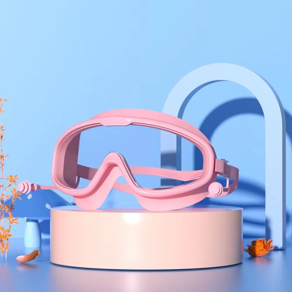 Kids Anti-Fog No-Leak Swim Goggles Clear Pool and Beach Eyewear Ages 3-15