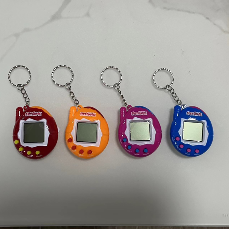 Transparent Electronic Pets Nostalgic 168 in 1 Virtual Cyber Pet Toy with Pixel Play Funny Retro Gift