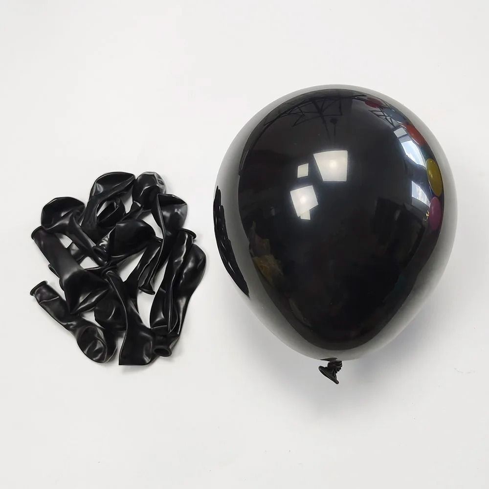 10-Piece 10-Inch Metallic Chrome Latex Balloons