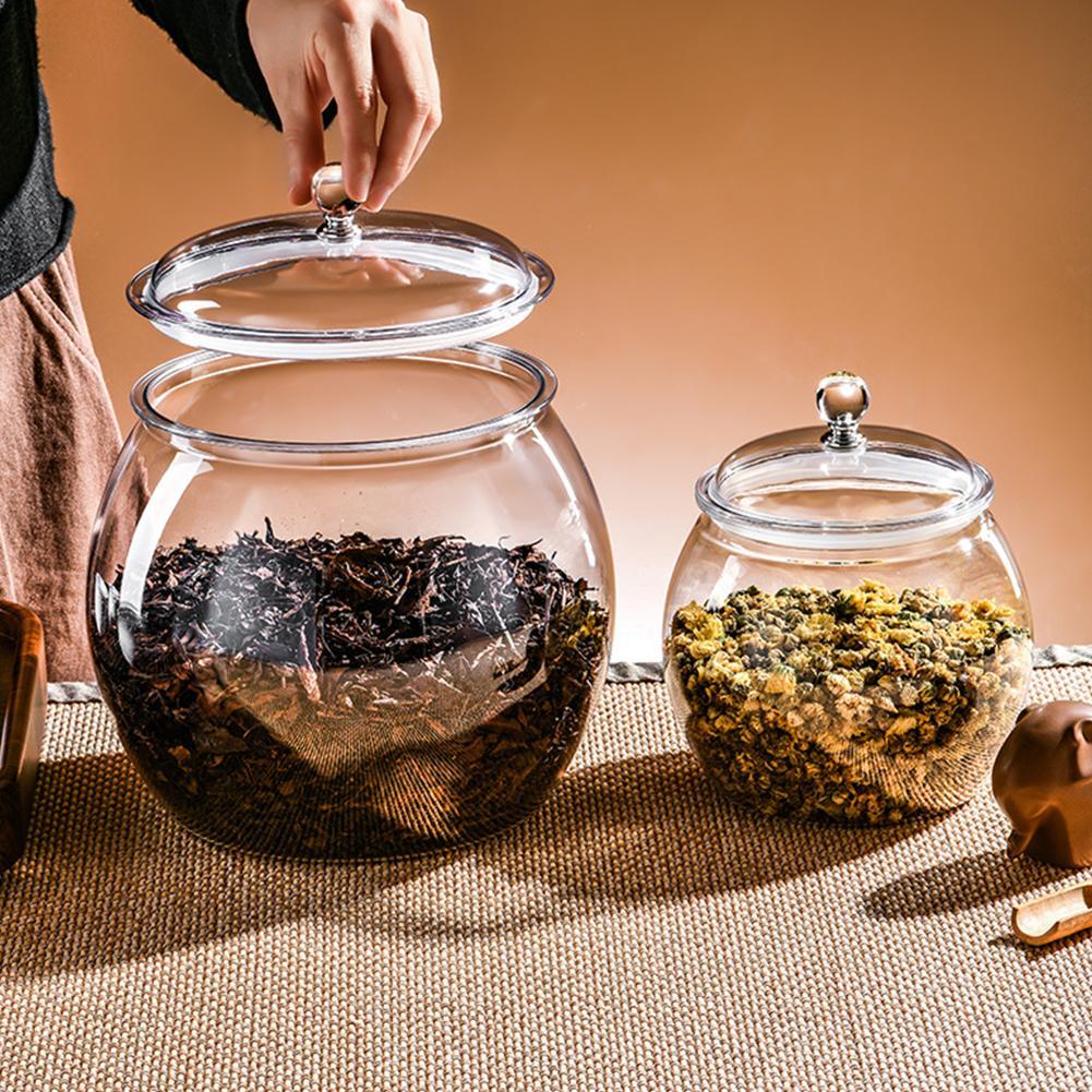 Flour Grains Candy Cookie Plastic Jar with Airtight Lid for Food Storage Canister