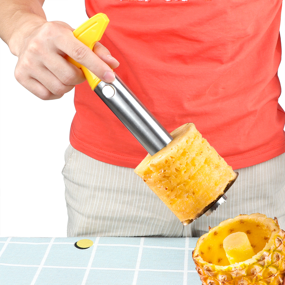 Stainless Steel Pineapple Corer Slicer and Peeler Tool