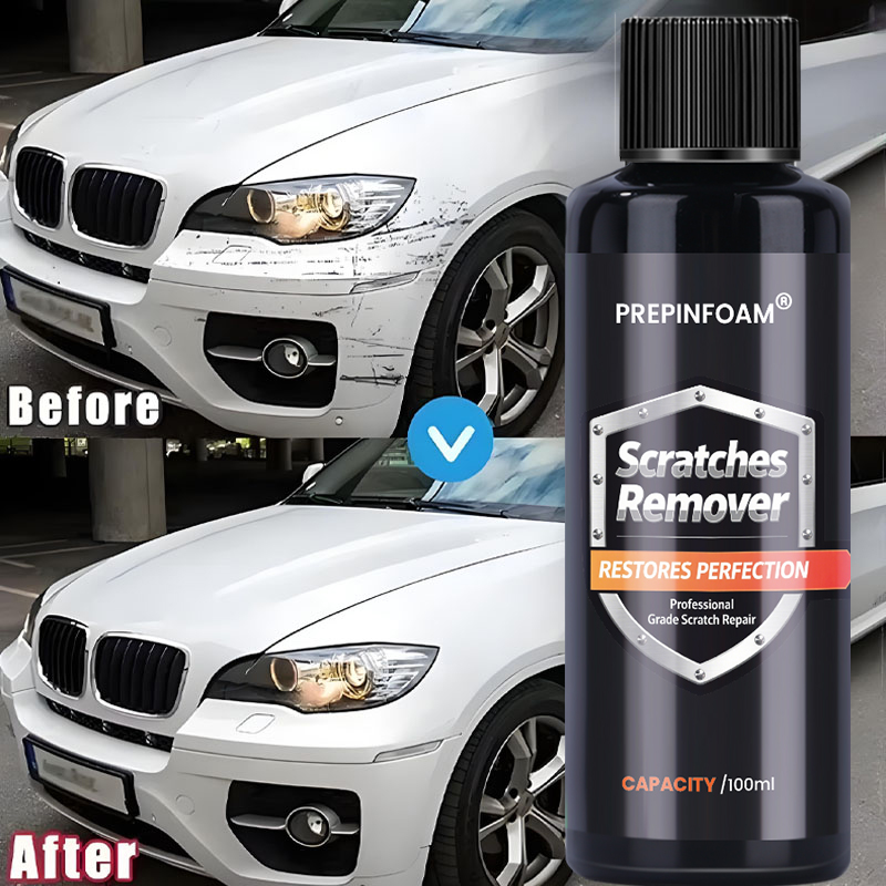 Car Scratch Remover & Swirl Repair Kit Auto Body Polishing & Anti Scratch Wax
