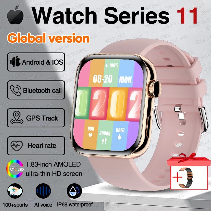 Series 11 AMOLED GPS Smartwatch with Bluetooth Calling