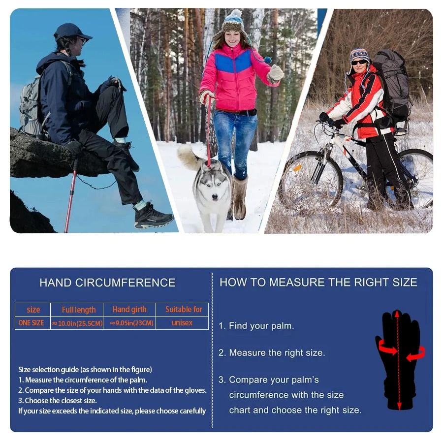 Thermal Waterproof Performance Winter Sports Gloves