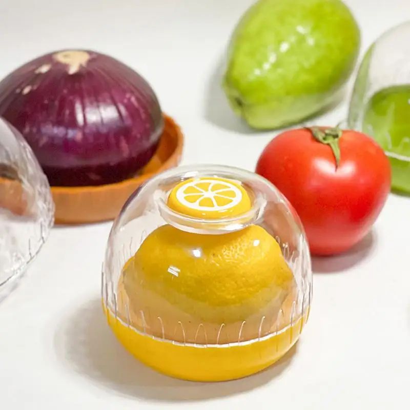 FreshLock Produce Keeper Set for Fridge – fruit storage containers, vegetable storage containers, avocado saver