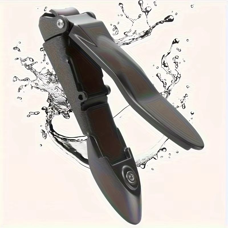 Stainless Steel Nail Clippers – Sharp Edge Fingernail & Thick Toenail Trimmer