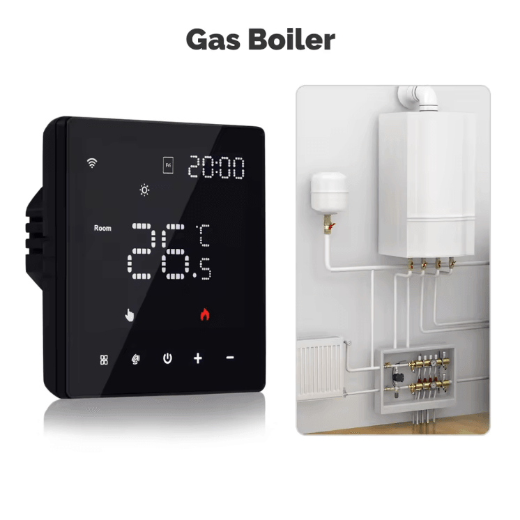 MOES Tuya WiFi Smart Thermostat – Programmable Boiler & Electric Heating Temperature Controller with Alexa & Google Home