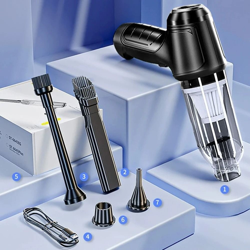 Car Vacuum Cleaner Mini Wireless Handheld Blower and Air Duster
