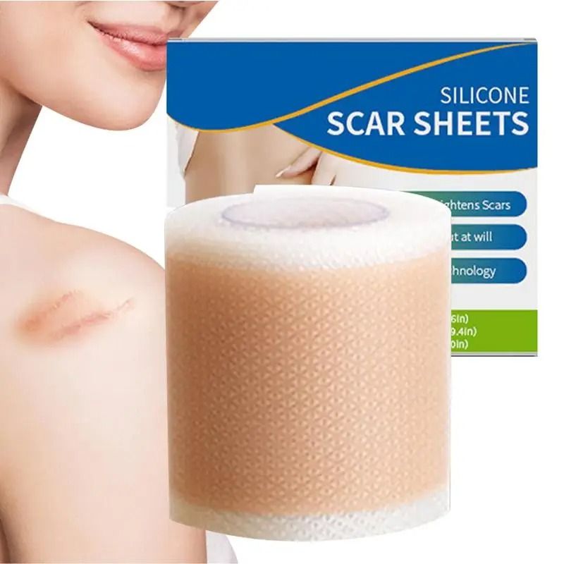 Soft Reusable Silicone Scar Tape for Gentle Scar Care