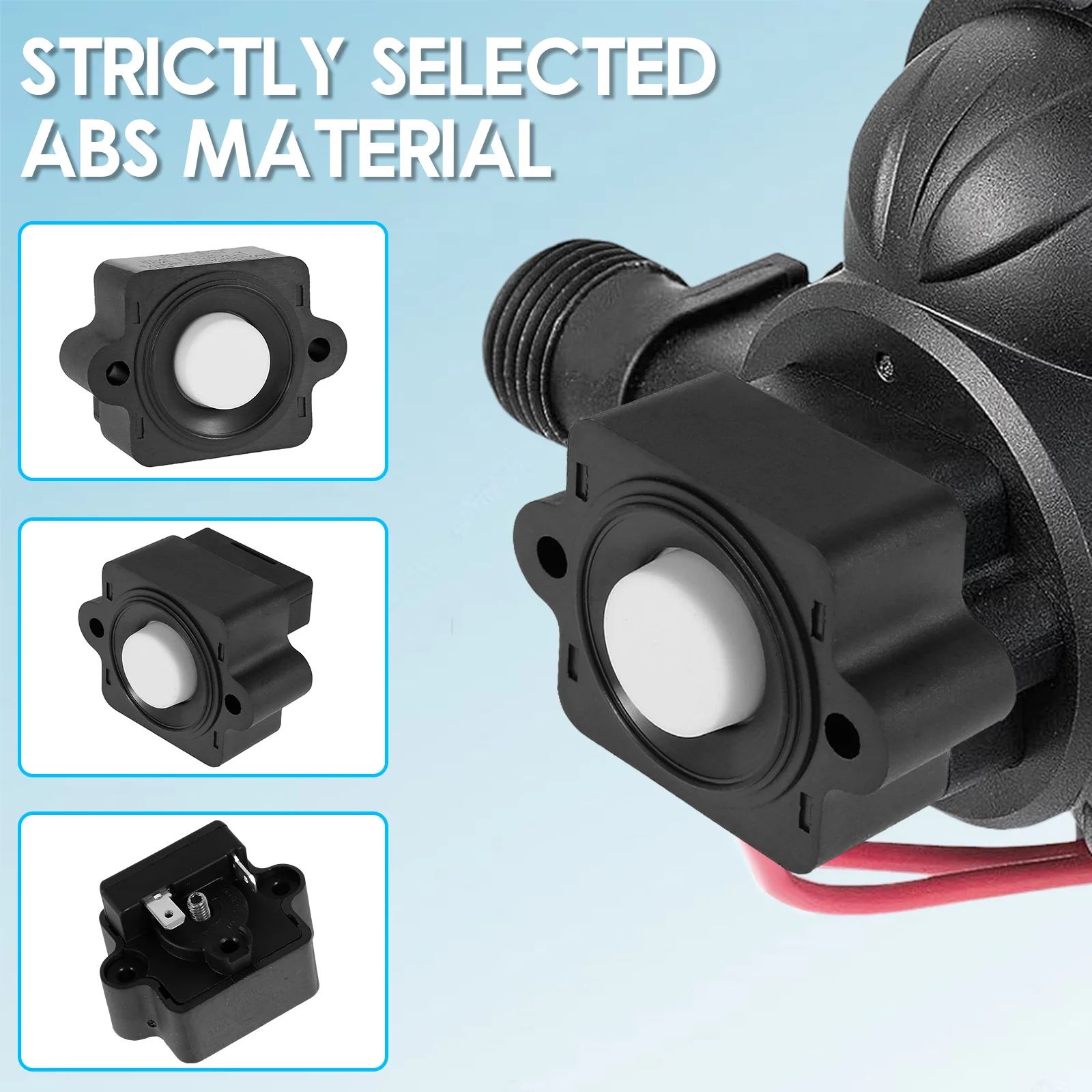 RV Water Pump Pressure Switch Kit Adjustable 40 to 80 PSI Waterproof Diaphragm Pump Controller