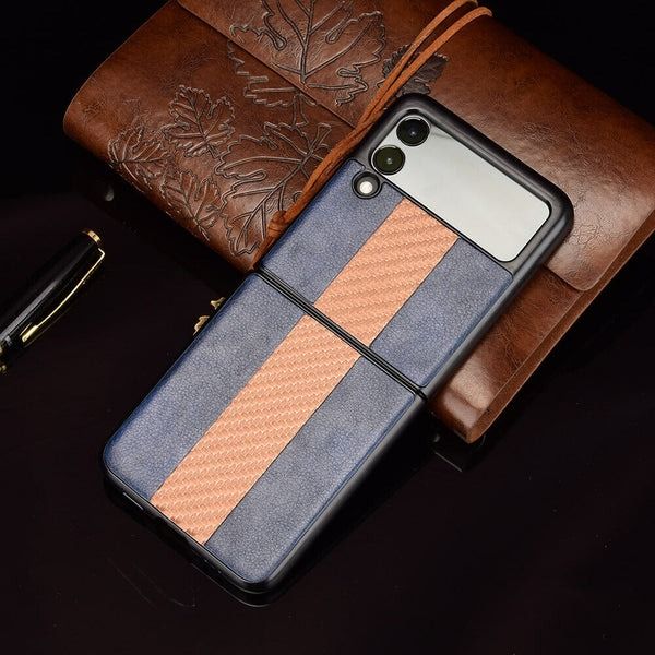 Samsung Galaxy Z Flip 3 5G Slim Folding Leather Shockproof Phone Case Cover, Secure Fit, Shockproof Protection, Durable,