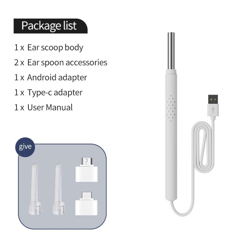 Smart Ear Wax Removal Camera Tool