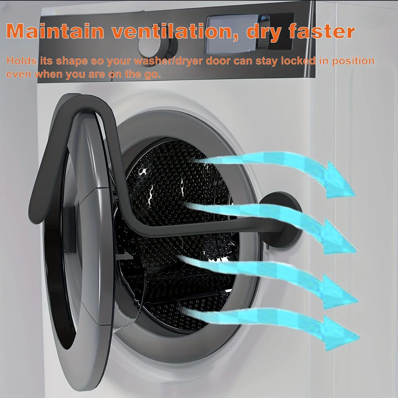 Magnetic Washing Machine Door Support