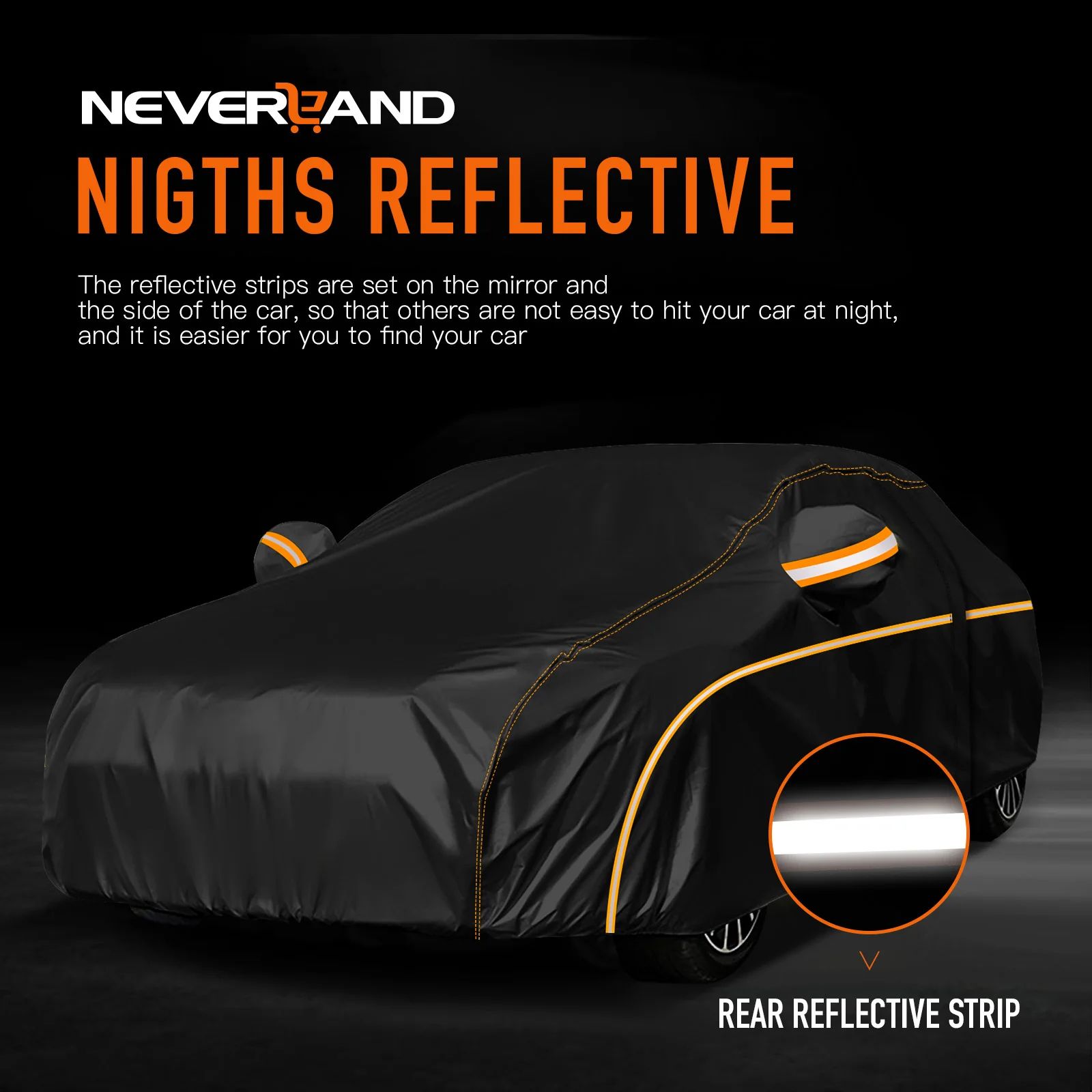 Waterproof 210D Car Cover for BMW 325i 328i Outdoor All Weather Protection