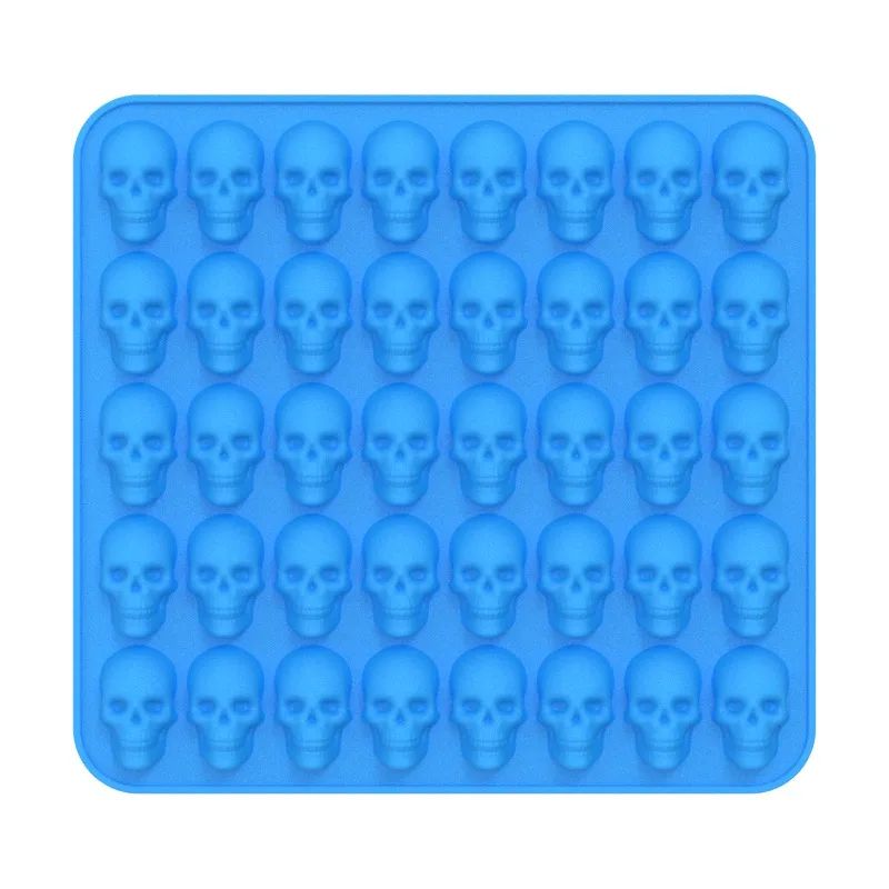 Pumpkin Skull Silicone Ice and Baking Mold