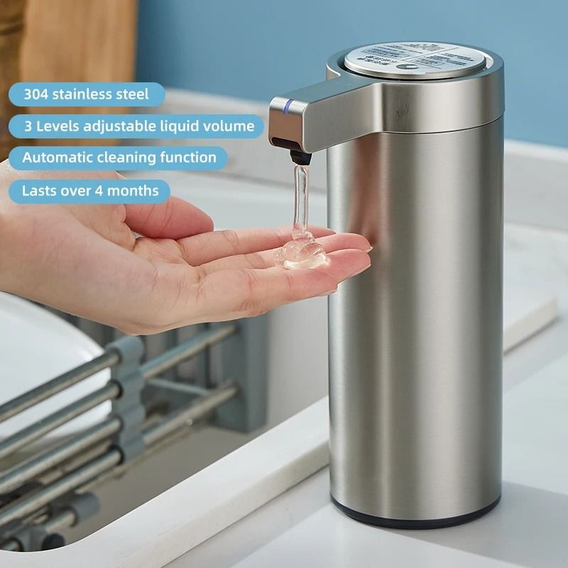 Automatic Touchless Soap Dispenser Stainless Steel Sensor Soap Dispenser
