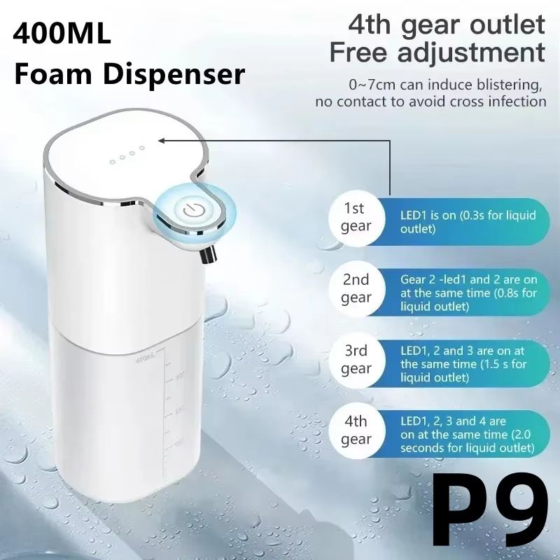 Xiaomi 12.8 fl oz Automatic Foam Soap Dispenser P11 With USB Charging
