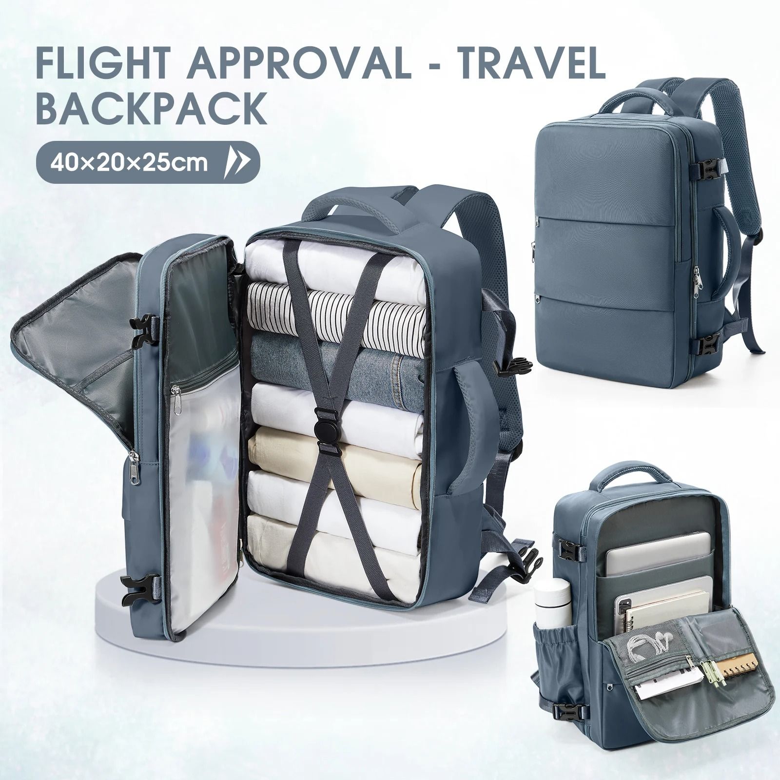 Waterproof Travel Laptop Backpack