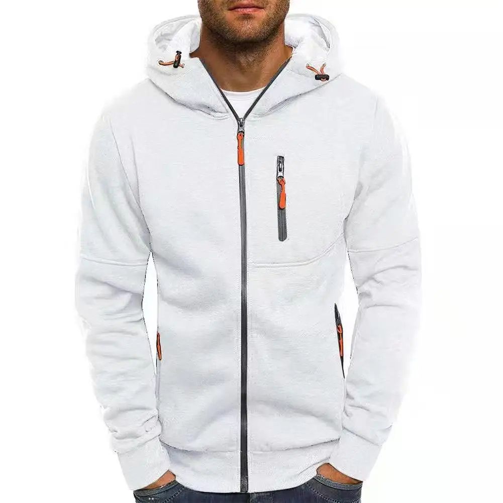 MRMT Jacquard Fleece Mens Pullover Hoodie – Warm Casual Hooded Sweatshirt