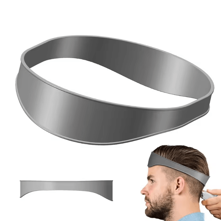 EdgeMaster Silicone Neckline Shaving Template & Hair Cutting Guide