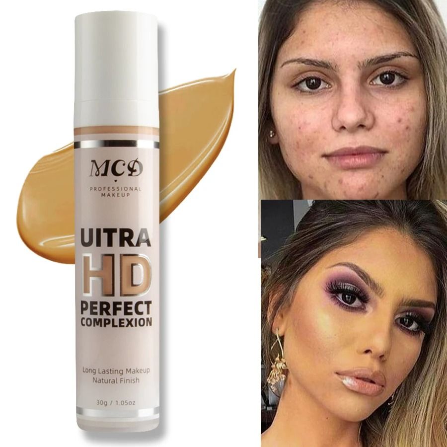 Full Coverage Liquid Foundation with Natural Matte Finish