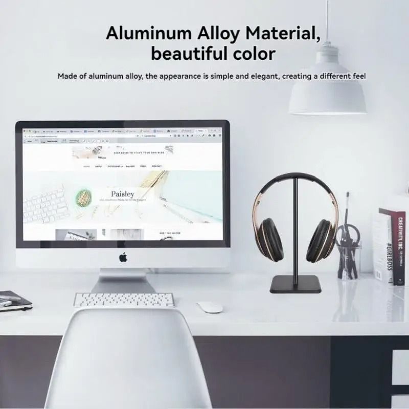 Universal Portable Desktop Headphone Stand