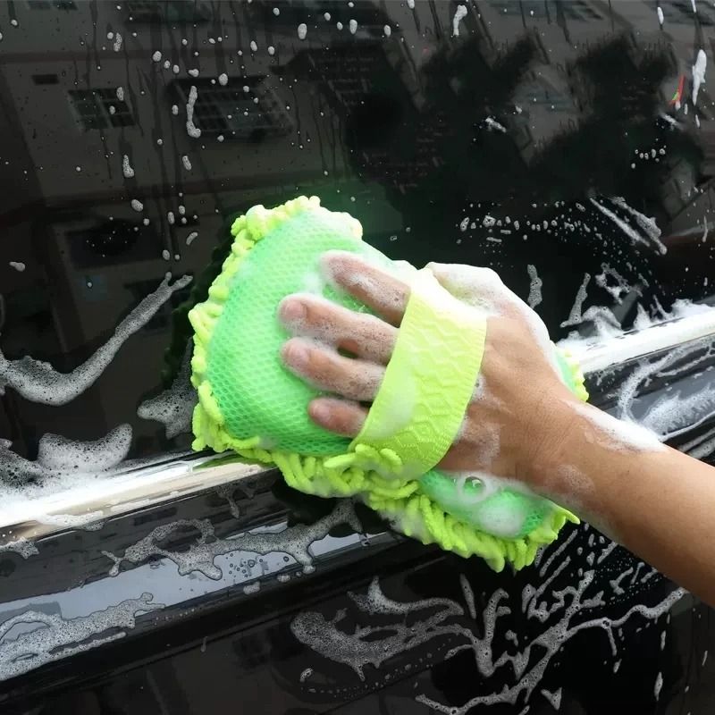 Microfiber Car Washing Sponge and Detailing Cleaning Tool