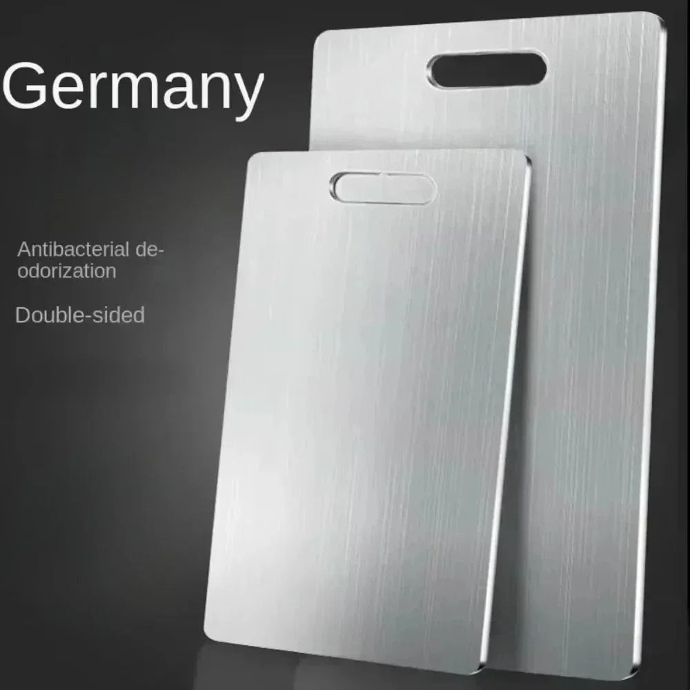 Stainless Steel Cutting Board Antibacterial Kitchen Prep Board