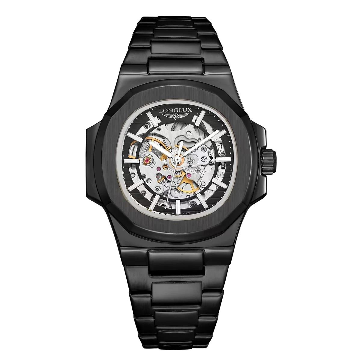 LONGLUX Men Automatic Mechanical Watch