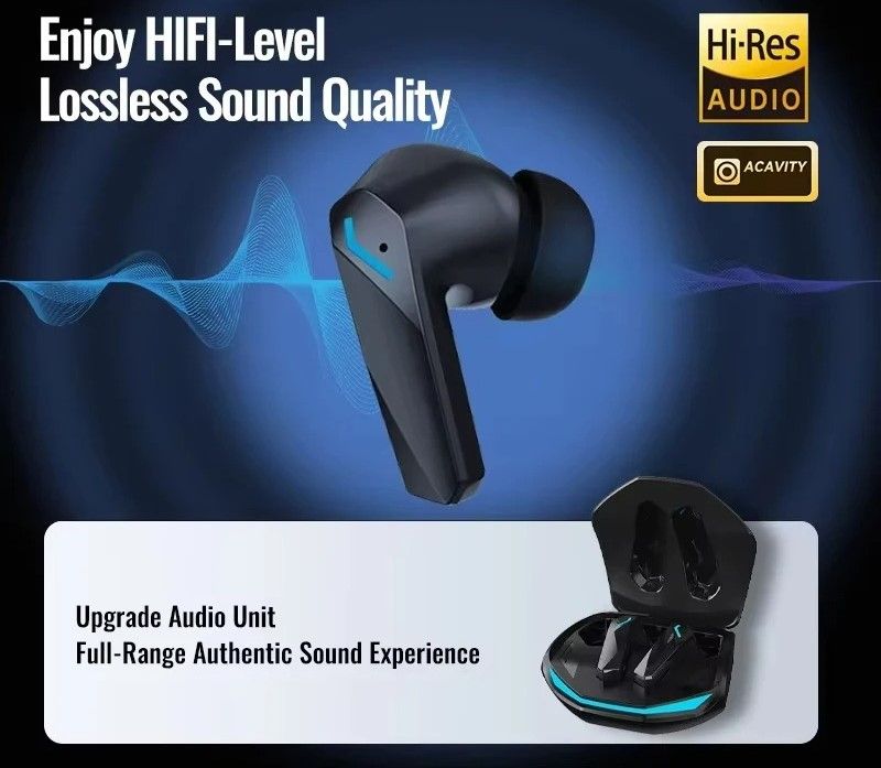 Dual Mode Wireless Bluetooth Earbuds with HD Sound