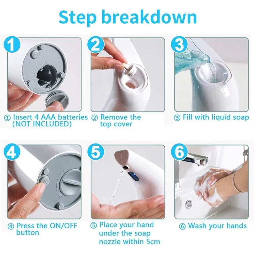 SmartFlow Touchless 13.5-oz Infrared Automatic Sanitizer & Soap Dispenser