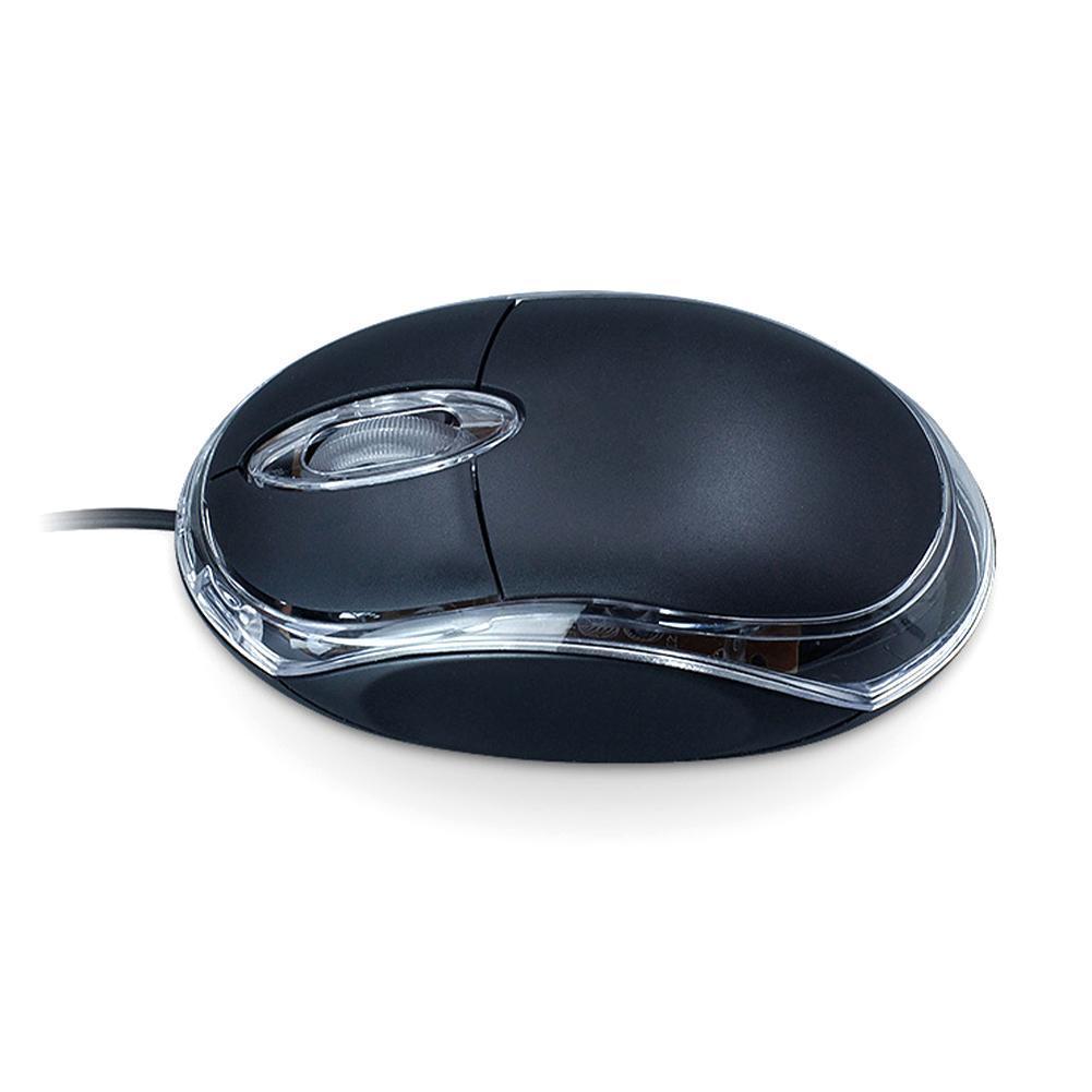 USB Optical Wired Mouse 1000 DPI, 3-Button Mouse for Laptop, Desktop Computer, Home Office Work or Study