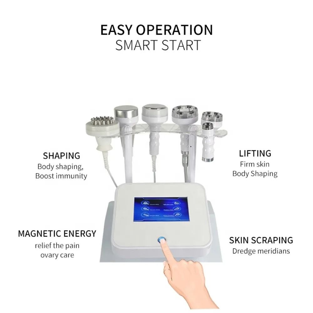 Six in One 120K Cavitation RF Vacuum Body Sculpting Device