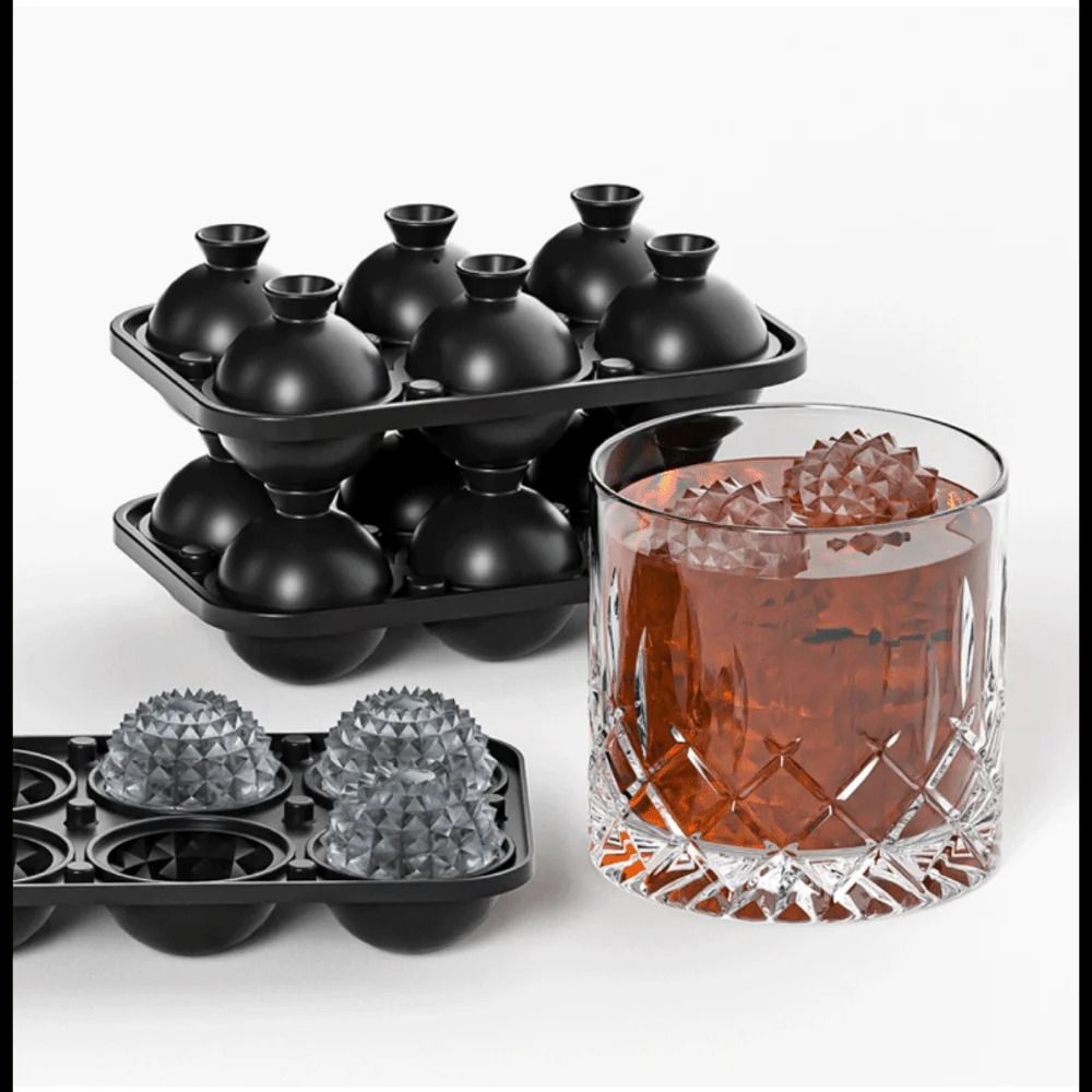 High-Fidelity Silicone Ice Ball Mold Set