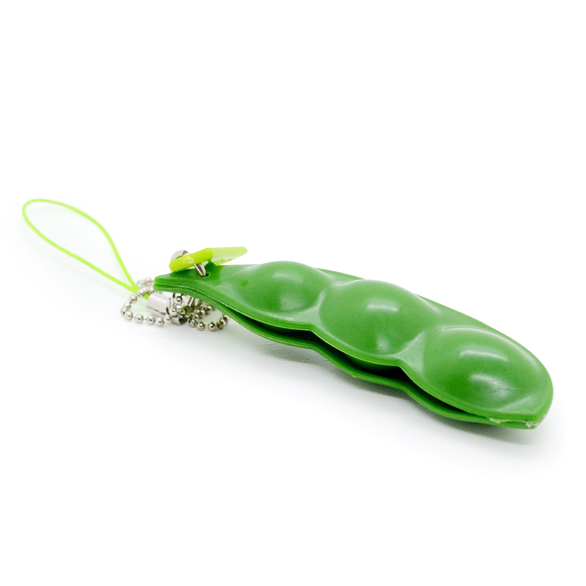 Decompression Fidget Toys Edamame Squishy Beans Squeeze Peas Keychain Cute Stress Relief Adult Toy