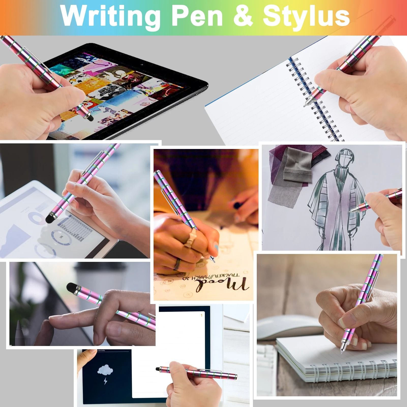 Magnetic Fidget Pen Toy for Anxiety Relief and Creative Spinning