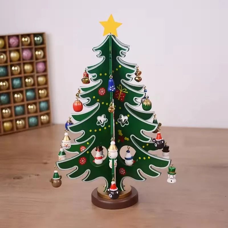Creative DIY Wooden Christmas Tree