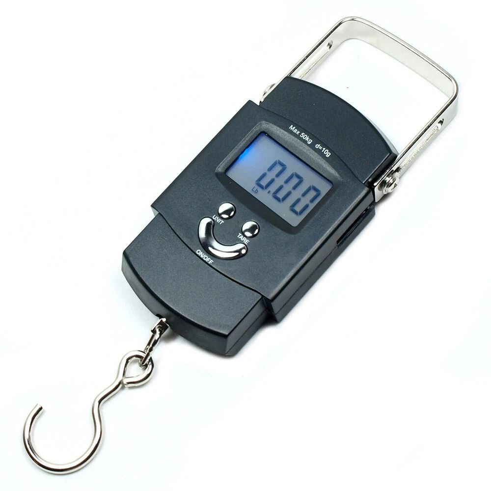 Portable Digital Luggage Scale Hanging Travel and Fishing Weight Scale